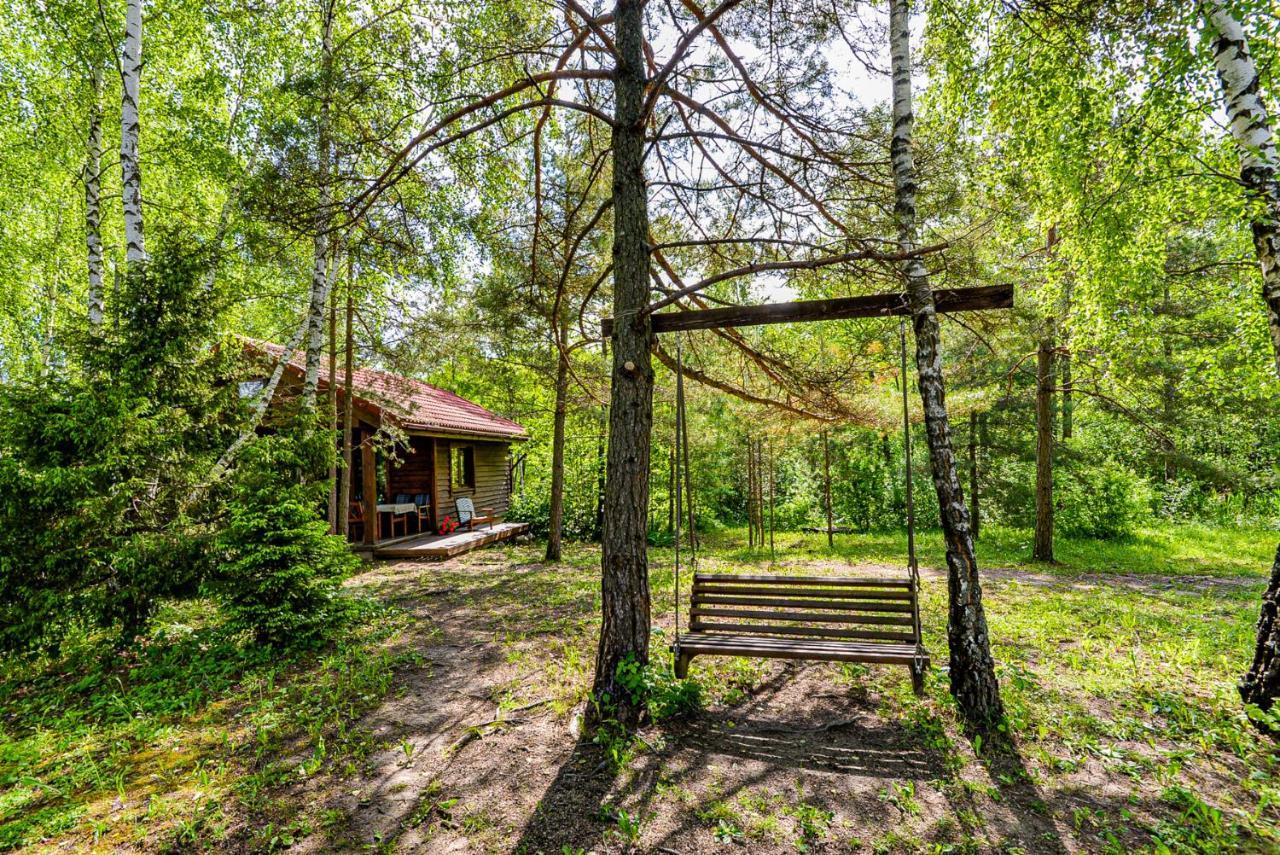 Berzu Namelis - Birch Cabin Kuciunai Bagian luar foto
