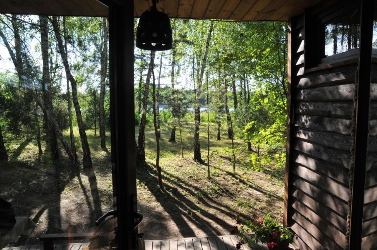 Berzu Namelis - Birch Cabin Kuciunai Bagian luar foto