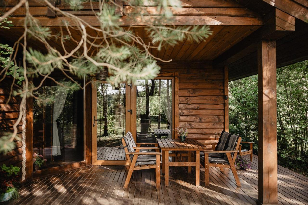 Berzu Namelis - Birch Cabin Kuciunai Bagian luar foto
