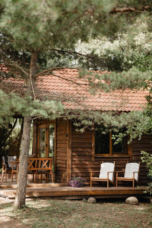Berzu Namelis - Birch Cabin Kuciunai Bagian luar foto