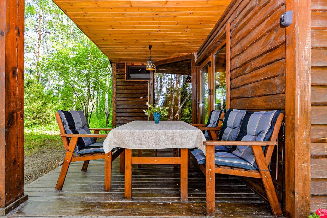 Berzu Namelis - Birch Cabin Kuciunai Bagian luar foto