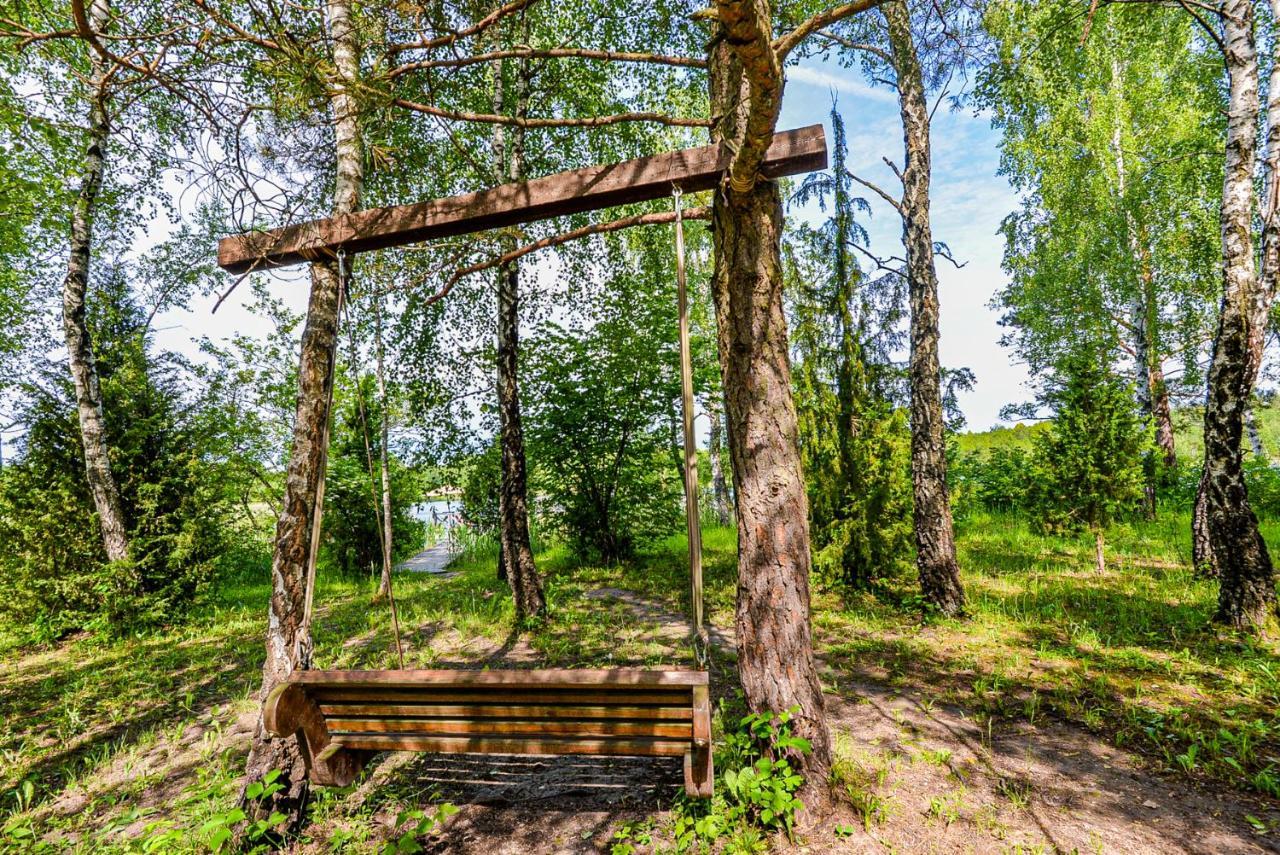 Berzu Namelis - Birch Cabin Kuciunai Bagian luar foto