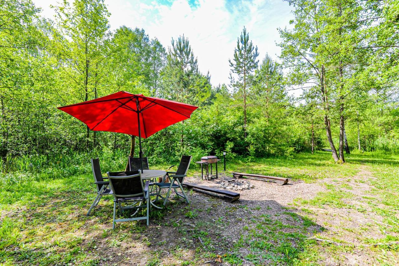 Berzu Namelis - Birch Cabin Kuciunai Bagian luar foto
