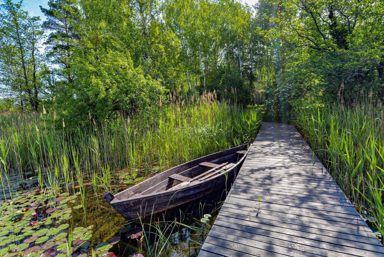 Berzu Namelis - Birch Cabin Kuciunai Bagian luar foto