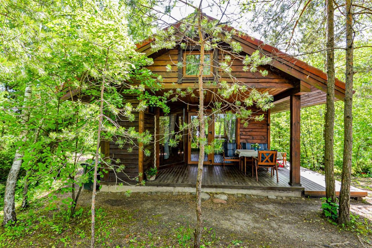 Berzu Namelis - Birch Cabin Kuciunai Bagian luar foto