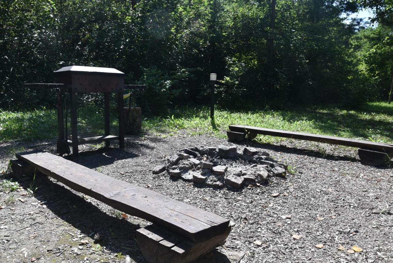 Berzu Namelis - Birch Cabin Kuciunai Bagian luar foto