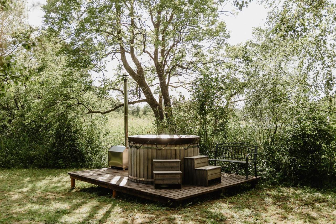Berzu Namelis - Birch Cabin Kuciunai Bagian luar foto