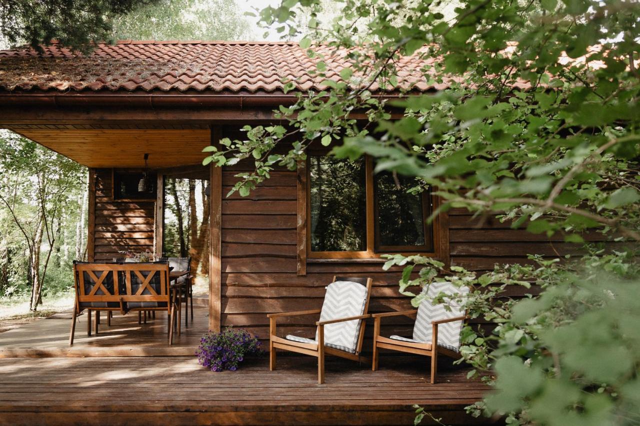 Berzu Namelis - Birch Cabin Kuciunai Bagian luar foto