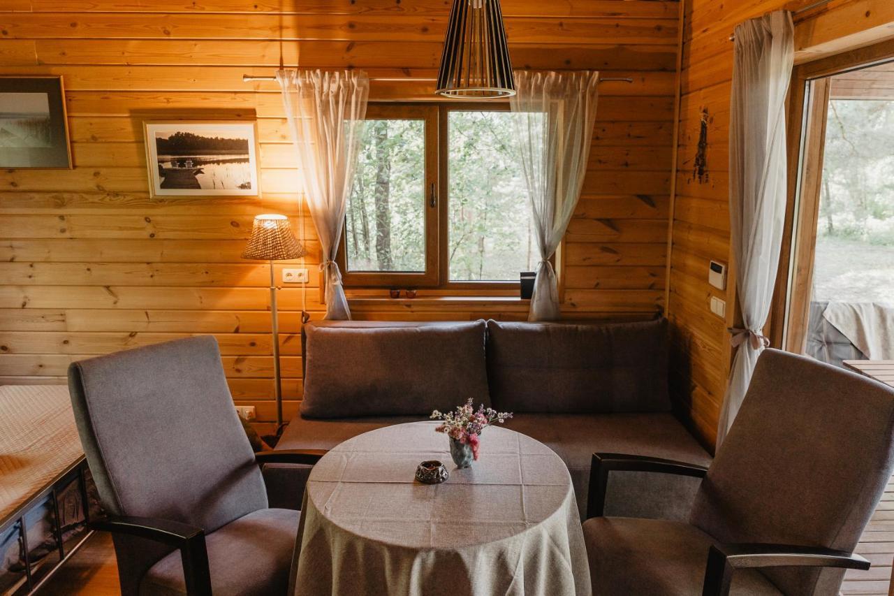 Berzu Namelis - Birch Cabin Kuciunai Bagian luar foto