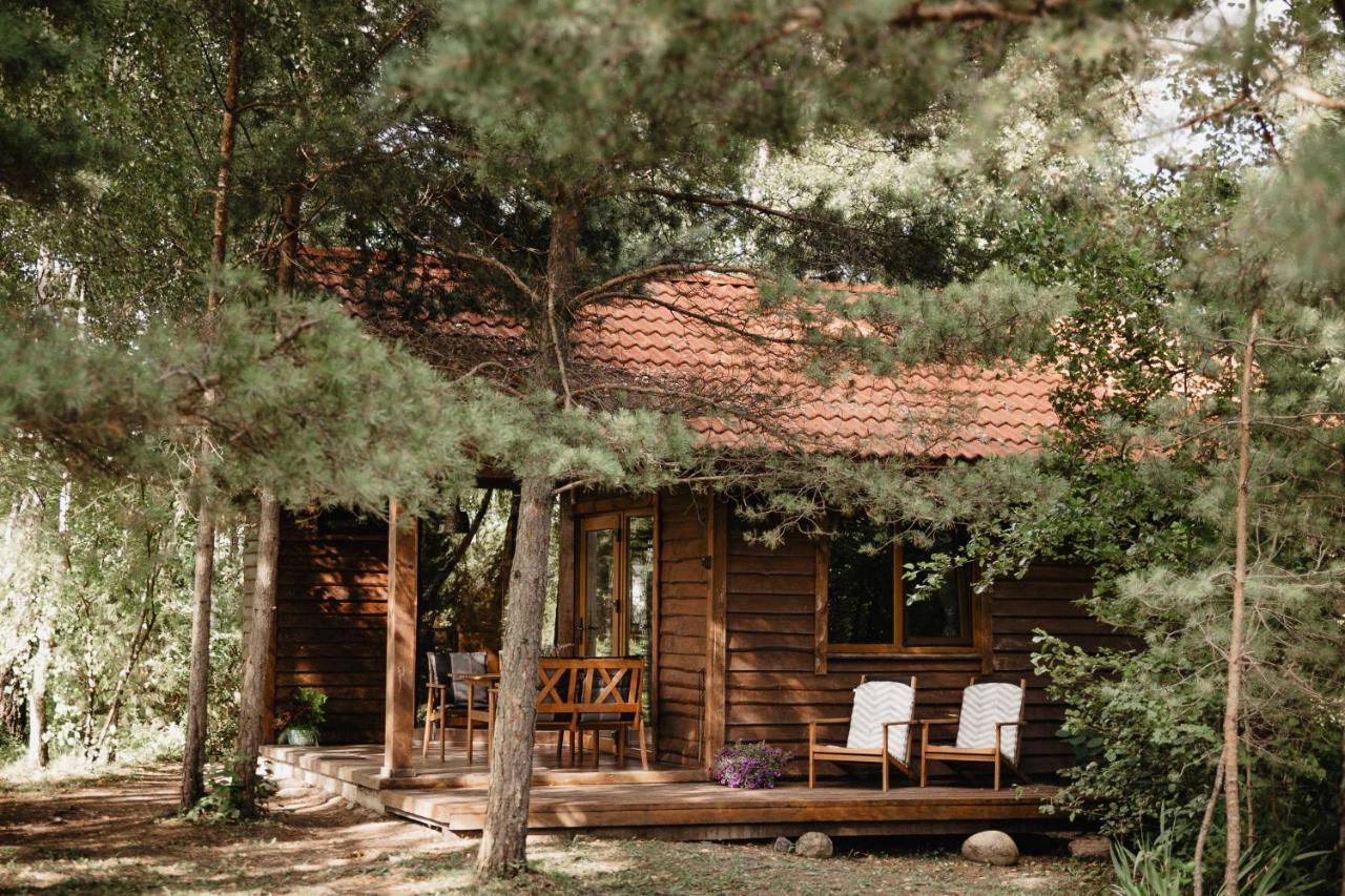 Berzu Namelis - Birch Cabin Kuciunai Bagian luar foto