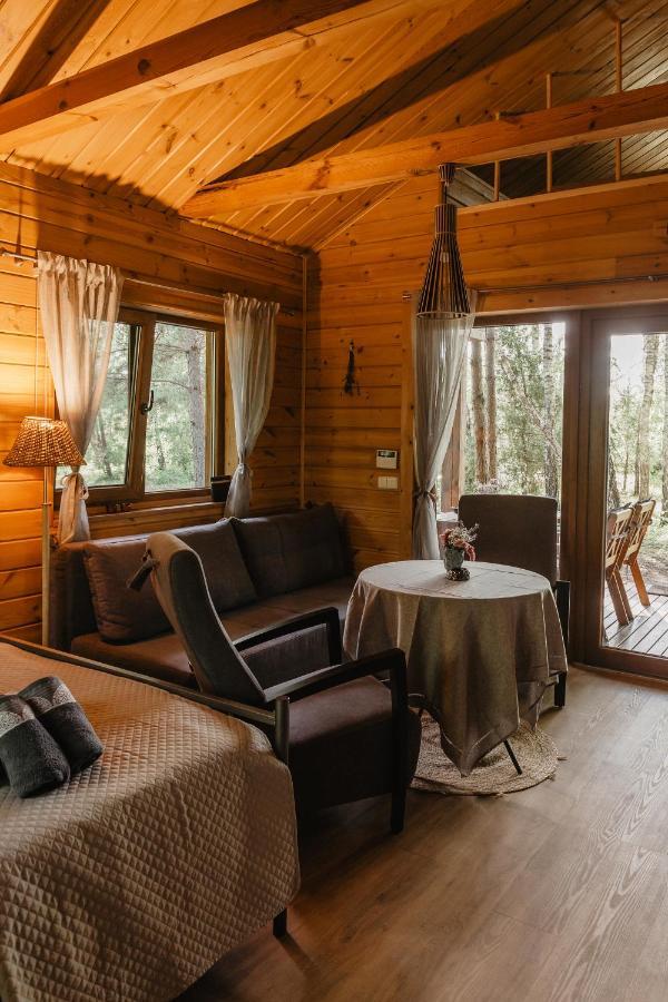 Berzu Namelis - Birch Cabin Kuciunai Bagian luar foto
