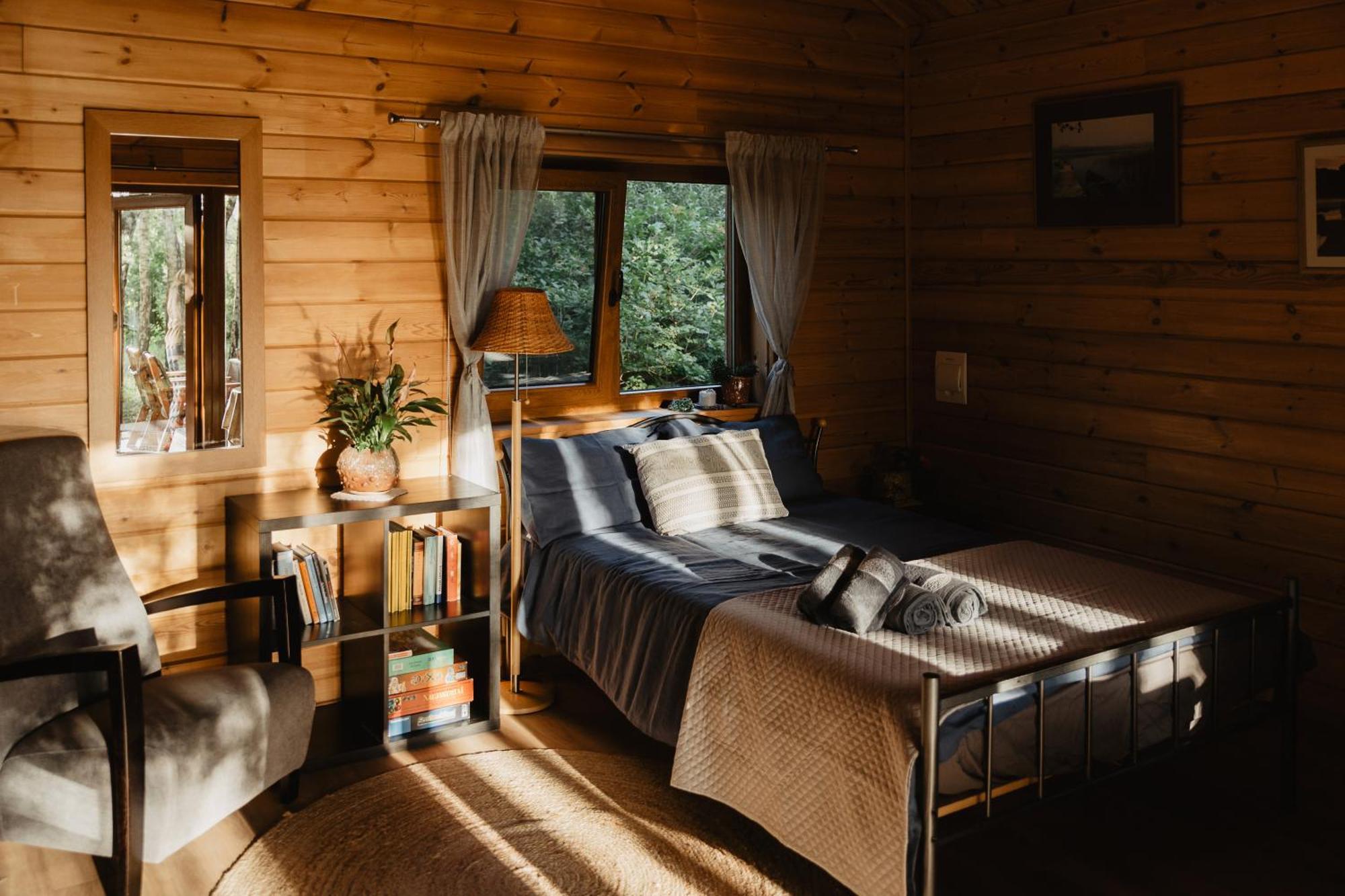 Berzu Namelis - Birch Cabin Kuciunai Bagian luar foto