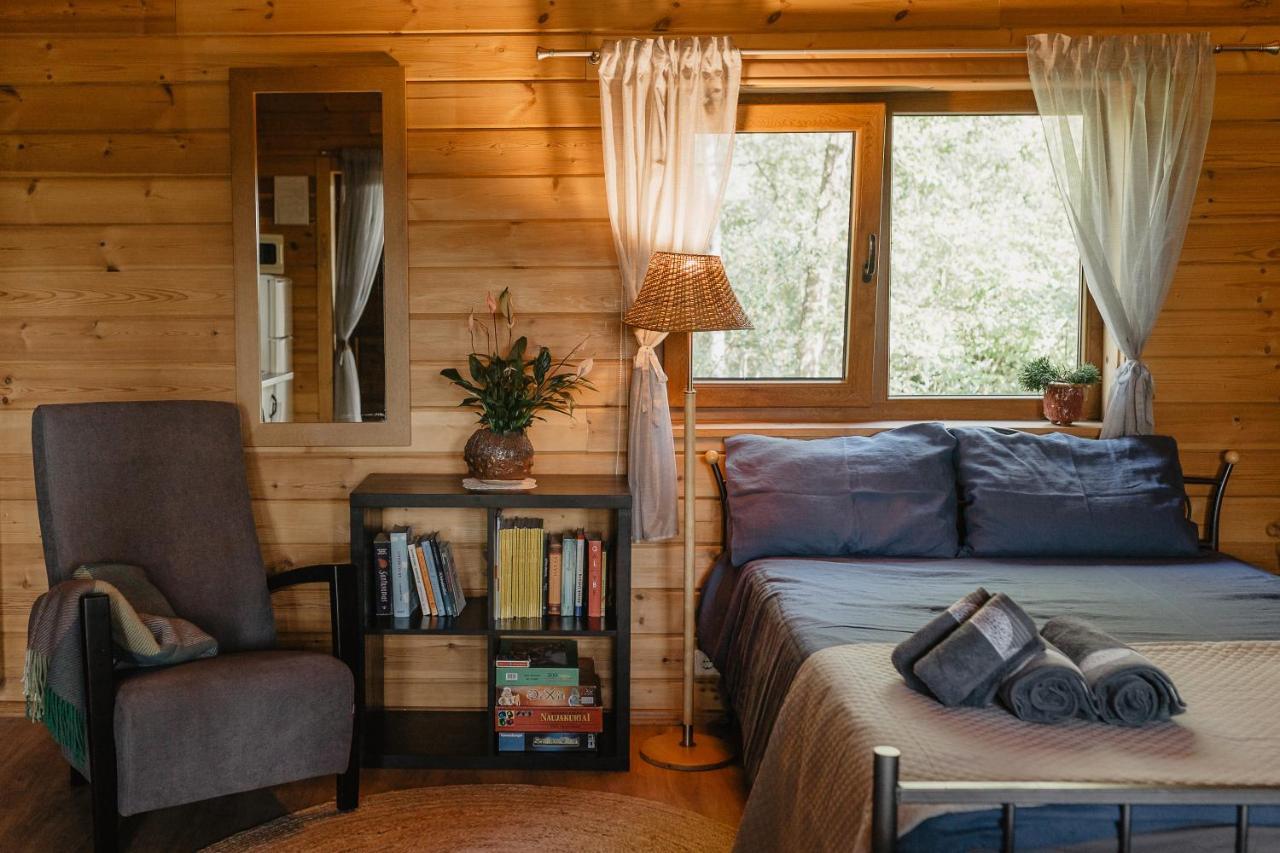 Berzu Namelis - Birch Cabin Kuciunai Bagian luar foto